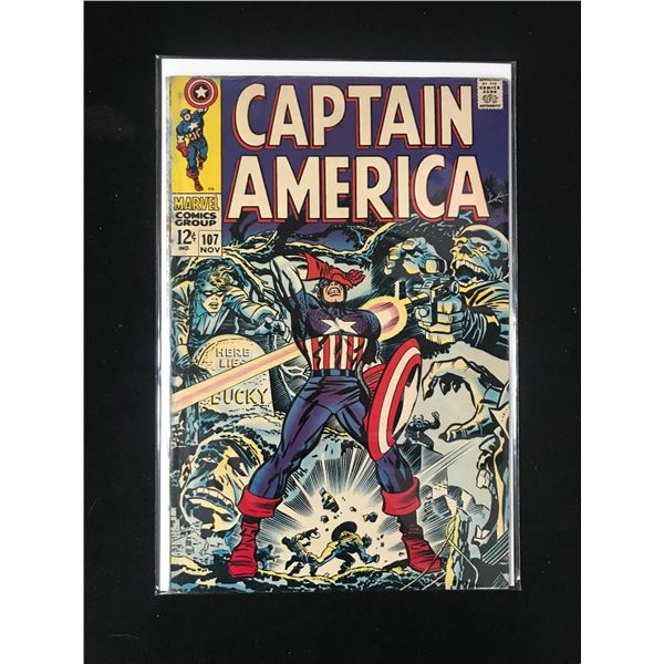 MARVEL COMICS NO.107 CAPTAIN AMERICA