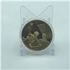 Image 1 : DONALD TRUMP "FIGHT, FIGHT, FIGHT" COLLECTORS COIN IN GOLD