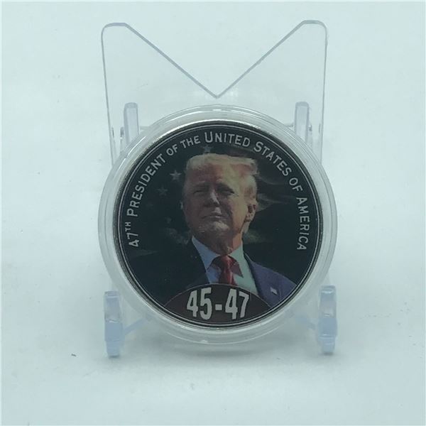 DONALD TRUMP "45-47" COLLECTIBLE COIN