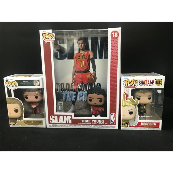 LOT OF 3 FUNKO POP!