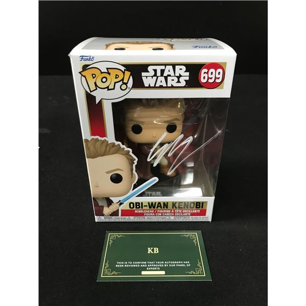 EWAN MCGREGOR SIGNED "OBI-WAN KENOBI" FUNKO POP! (KB AUTHENTICS COA)