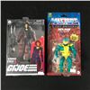 Image 1 : UNOPENED G.I. JOE BARONESS ACTION FIGURE & UNOPENED MASTERS OF THE UNIVERSE MER-MAN ACTION FIGURE