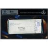 Image 2 : BILL RUSSELL SIGNED BANK CHECK (BECKETT COA)