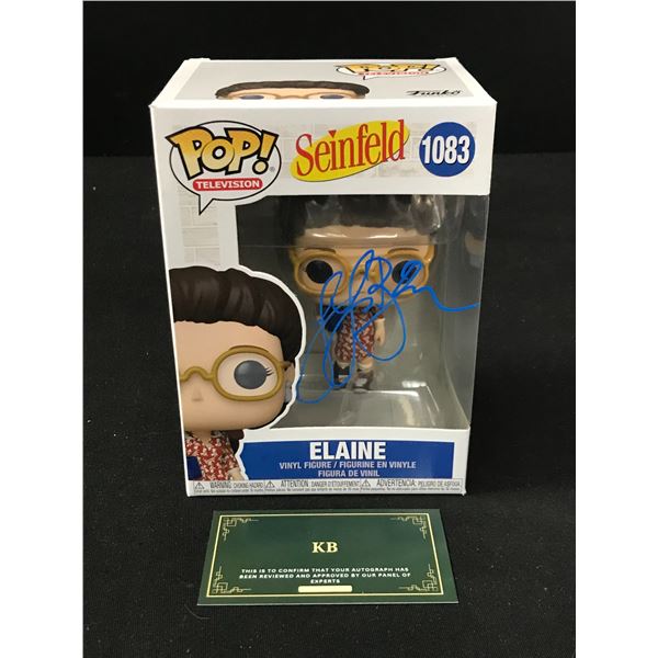 JULIA LOUIS-DREYFUSS SIGNED "ELAINE" FROM SEINFELD FUNKO POP! (KB AUTHETICS COA)