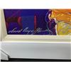 Image 2 : DAVID LLOYD GLOVER ORGINAL 1 OF 1 PAINTING MULTI SIGNED WITH COA 30 X 30 KOBE BRYANT