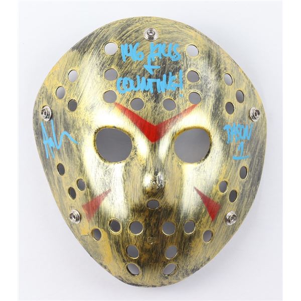 ARI LEHMAN SIGNED "JASON VOORHEES" MASK (BECKETT COA)