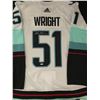 Image 1 : SHANE WRIGHT SIGNED SEATTLE KRAKEN PRO JERSEY (UPPER DECK COA)