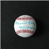 Image 1 : ALLAN TUDYK SIGNED AND INSCRIBED BEN CHAPMAN 42 BASEBALL (WWOC COA)