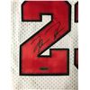 Image 2 : MICHAEL JORDAN SIGNED WHITE CHICAGO BULLS JERSEY (UPPER DECK COA)