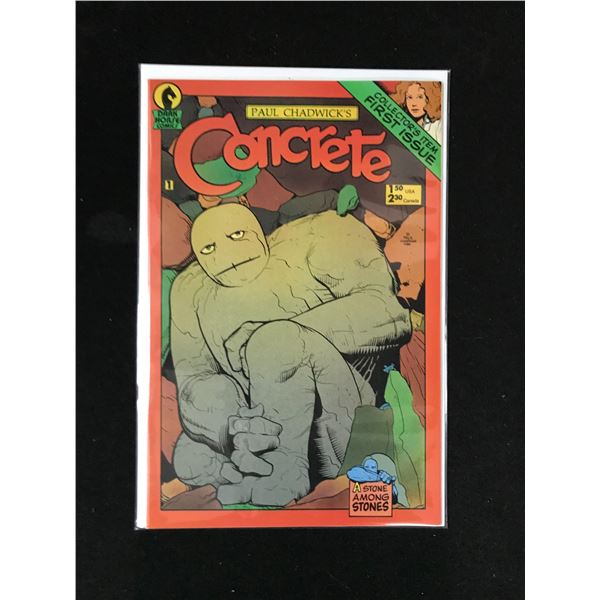 DARK HORSE COMICS NO.1 CONCRETE