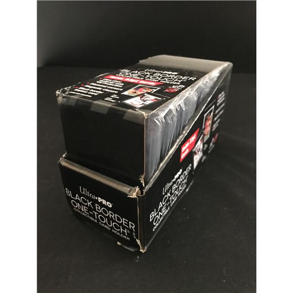 SEALED BOX OF ONE TOUCH MAGNETIC CARD HOLDERS