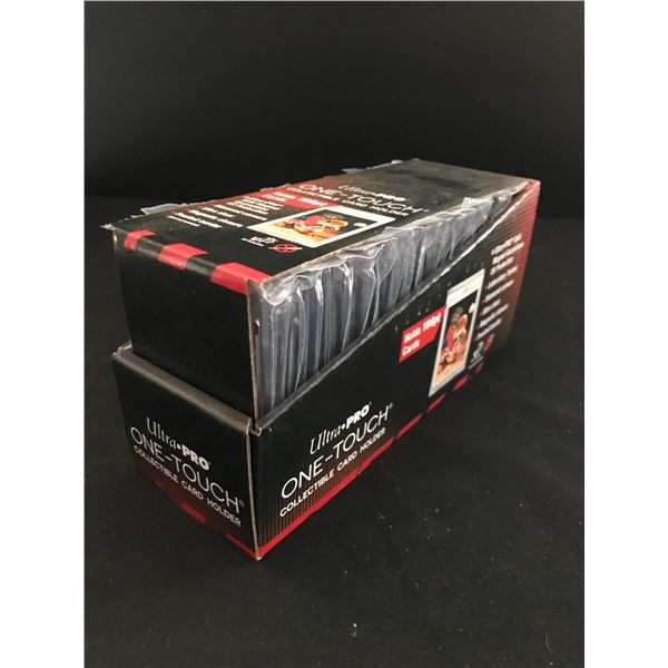 SEALED BOX OF 180PT ONE TOUCH MAGNETIC CARD HOLDERS