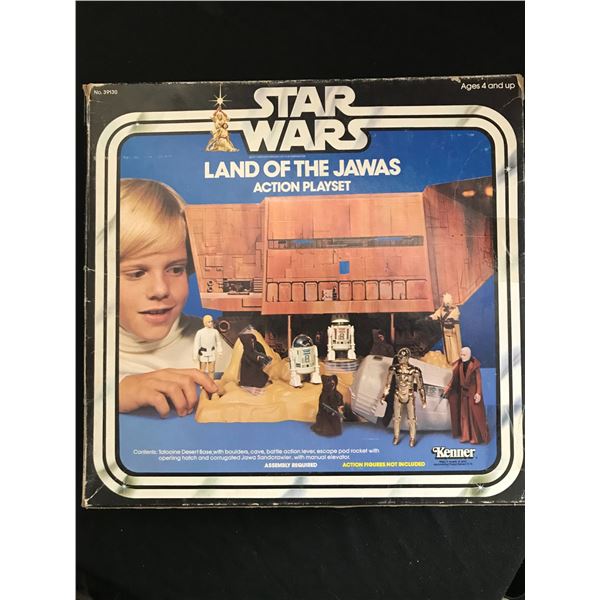 MINT IN BOX VINTAGE KENNER STAR WARS LAND OF THE JAWAS PLAY SET