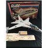 Image 1 : VINTAGE HIGH GRADE AND COMPLETE G.I JOE SKYSTRIKER COMBAT JET WITH BOX AND MANUAL