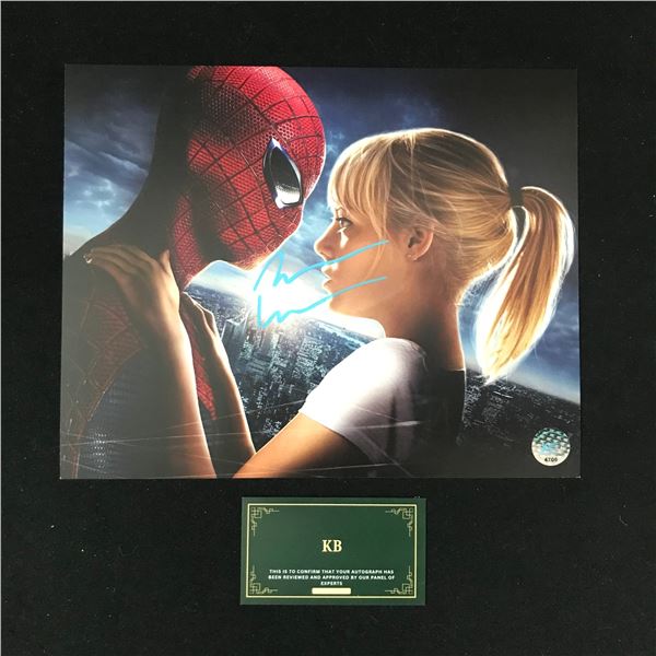 ANDREW GARFIELD SIGNED "SPIDER-MAN" 8X10 PHOTO (KB AUTHENTICS COA)