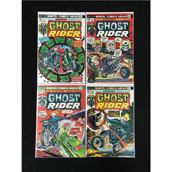 LOT OF 4 GHOST RIDER COMICS (MARVEL COMICS)
