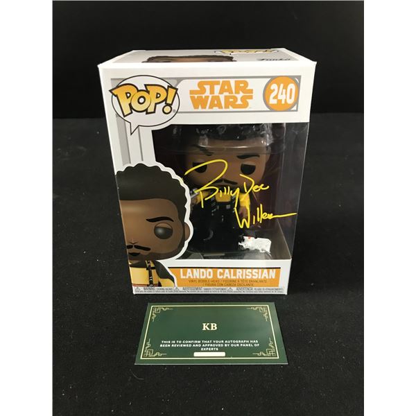 BILLY DEE WILLIAMS SIGNED STAR WARS "LANDO CALRISSIAN" FUNKO POP! (KB AUTHENTICS COA)