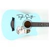 Image 1 : TAYLOR SWIFT SIGNED ACOUSTIC GUITAR (PSA COA)
