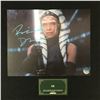 Image 1 : ROSARIO DAWSON SIGNED STAR WARS "AHSOKA" 8X10 PHOTO (KB AUTHENTICS COA)