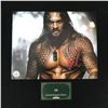 Image 1 : JASON MAMOA SIGNED "AQUAMAN" 8X10 PHOTO (KB AUTHENTICS COA)