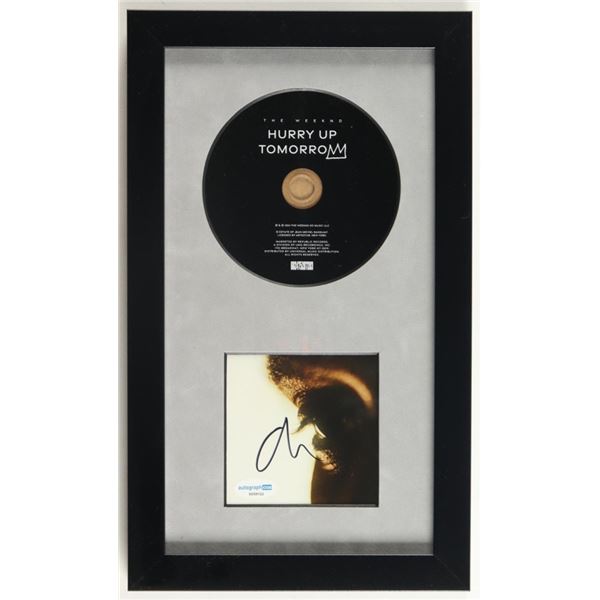 THE WEEKEND SIGNED FRAMED ALBUM (AUTOGRAPH COA)