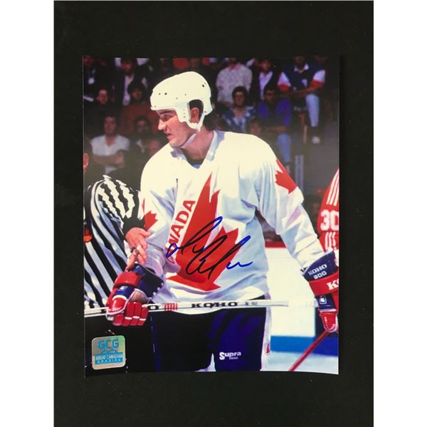 MARIO LEMIEUX SIGNED 8X10 PHOTO GCG COA