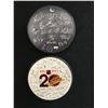 Image 1 : 2 VINTAGE VANCOUVER CANUCKS TEAM COLLECTOR PUCKS