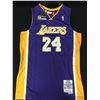 Image 3 : KOBE BRYANT SIGNED LA LAKERS PURPLE JERSEY  (PANINI COA)