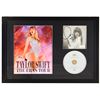 Image 1 : PROFESSIONALLY FRAMED TAYLOR SWIFT SIGNED "THE ERAS TOUR" ALBUM & PHOTO (JSA COA)