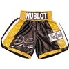 Image 1 : FLOYD MAYWEATHER JR. AUTOGRAPHED SIGNED BLACK BOXING TRUNKS JSA