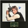 Image 1 : HARRISON FORD SIGNED STAR WARS "HAN SOLO" 8X10 PHOTO (KB AUTHENTICS COA)