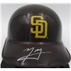 Image 1 : MANNY MACHADO SIGNED SAN DIEGO PADRES MINI BATTING HELMET (BECKETT COA)