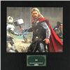 Image 1 : CHRIS HEMSWORTH SIGNED "THOR" 8X10 PHOTO (KB AUTHENTICS COA)