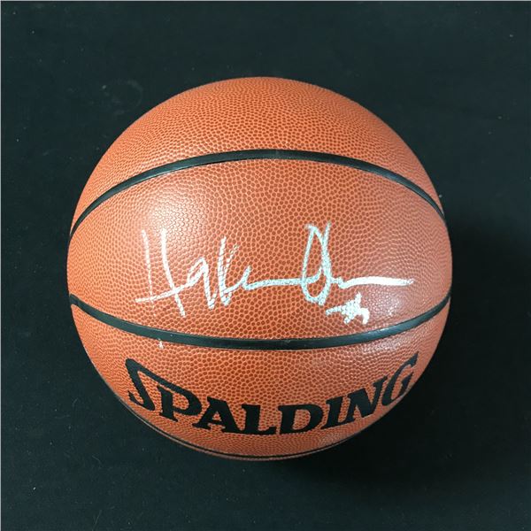 HAKEEM OLAJUWON SIGNED SPALDING BASKETBALL (JSA COA)