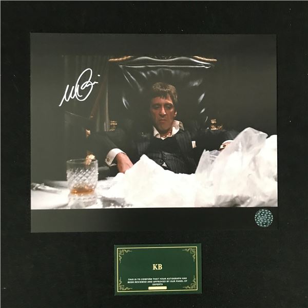 AL PACINO SIGNED "SCARFACE" 8X10 PHOTO (KB AUTHENTICS COA)