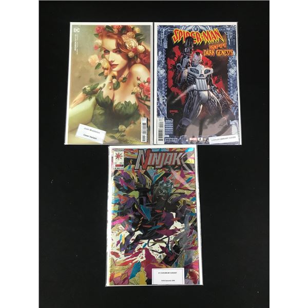 LOT OF 3 VARIANT COMICS LOT