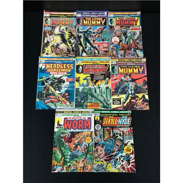 BRONZE AGE SUPER HERO COMIC BOOK LOT