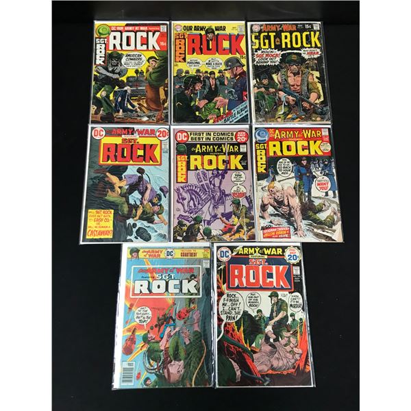 BRONZE AGE WAR COMIC BOOK LOT