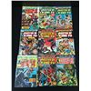Image 1 : LOT OF 9 MASTER OF KUNG FU COMICS (MARVEL COMICS)