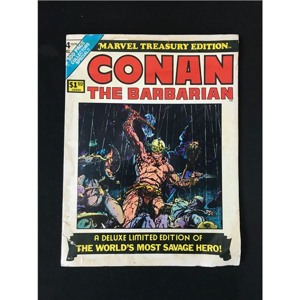 MARVEL COMICS NO.4 CONAN THE BARBARIAN