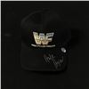 Image 1 : HULK HOGAN SIGNED VINTAGE WWF - WORLD WRESTLING FEDERATION HAT (KB AUTHENTICS COA)
