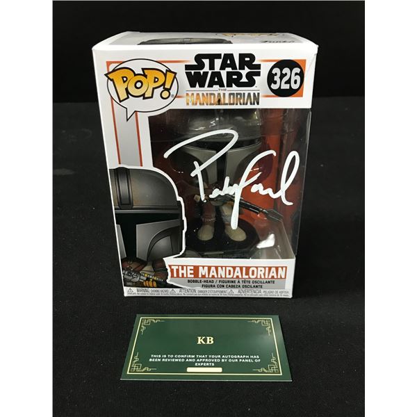 PEDRO PASCALE SIGNED STAR WARS "THE MANDALORIAN" FUNKO POP! (KB AUTHENTICS COA)
