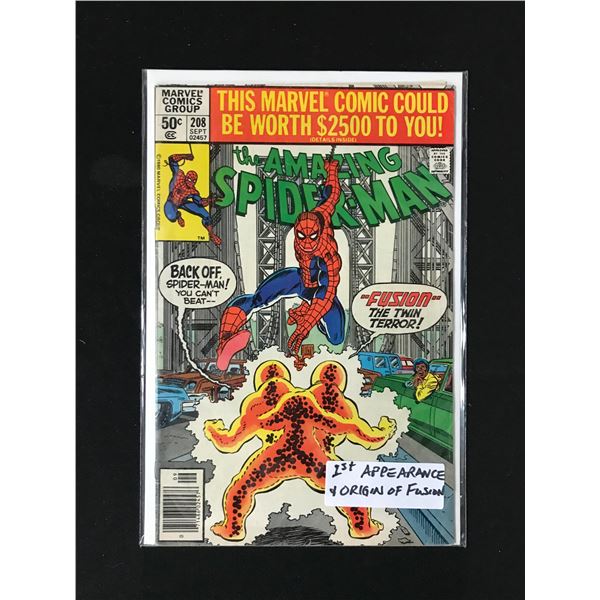 MARVEL COMICS THE AMAZING SPIDER-MAN NO.208