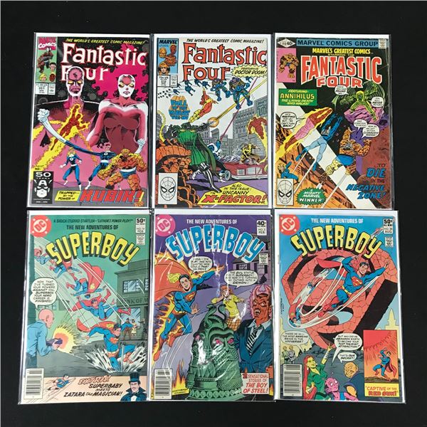 LOT OF VINTAGE SUPER HERO COMICS