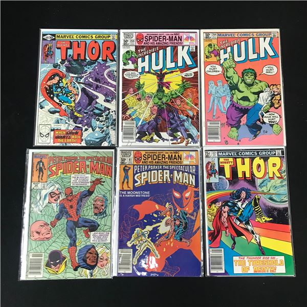 LOT OF 6 COMICS VARIOUS TITLES