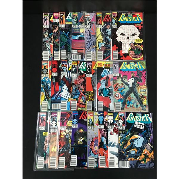 LOT OF 22 THE PUNISHER COMICS (MARVEL COMICS)
