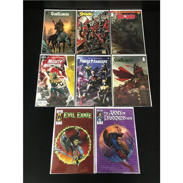 LOT OF 8 COMICS VARIOUS TITLES