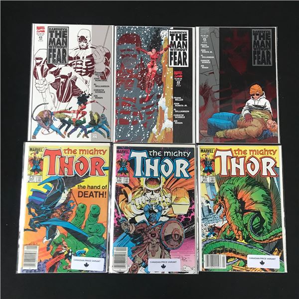 LOT OF 6 COMICS VARIOUS TITLES