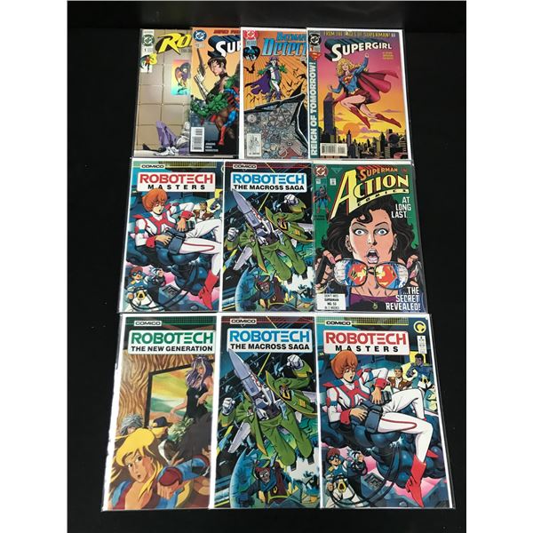 LOT OF 9 COMICS VARIOUS TITLES