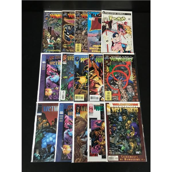 LOT OF 15 COMICS VARIOUS TITLES